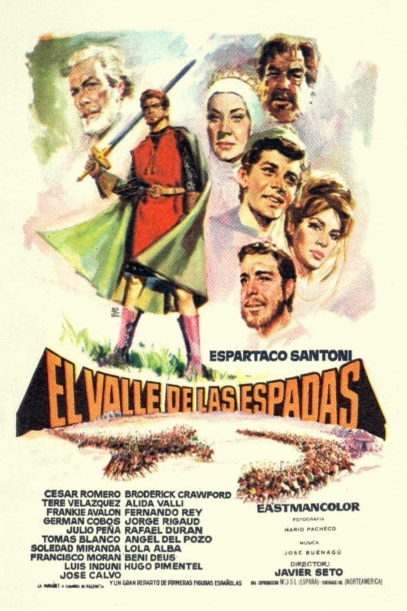 Spanish poster of the movie The Castilian