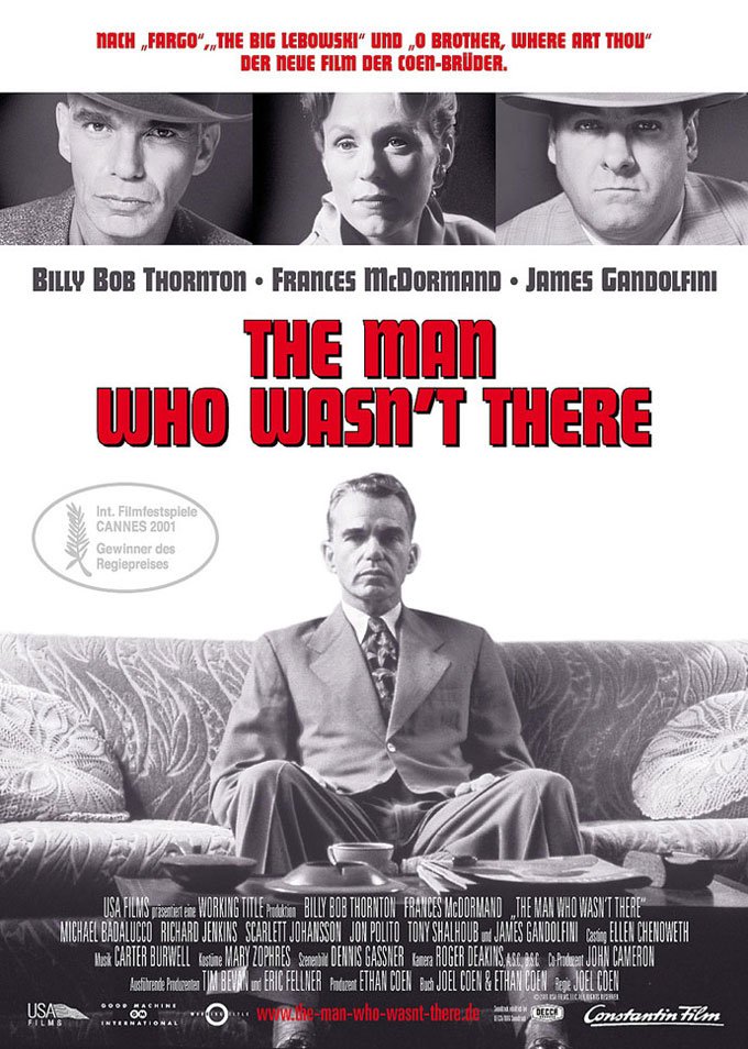 Poster of the movie The Man Who Wasn't There