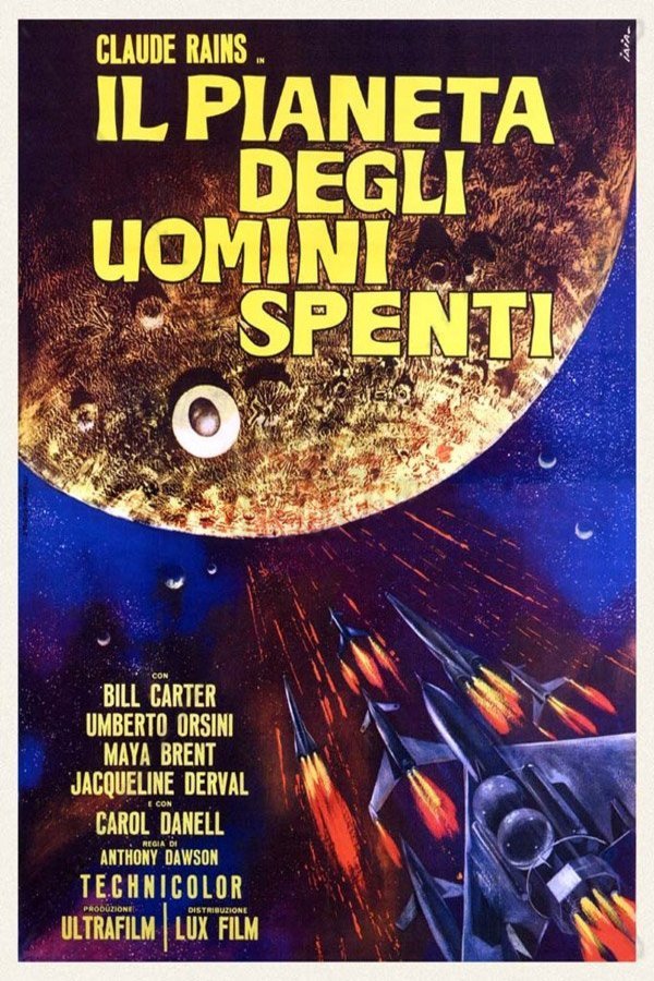 Italian poster of the movie Battle of the Worlds