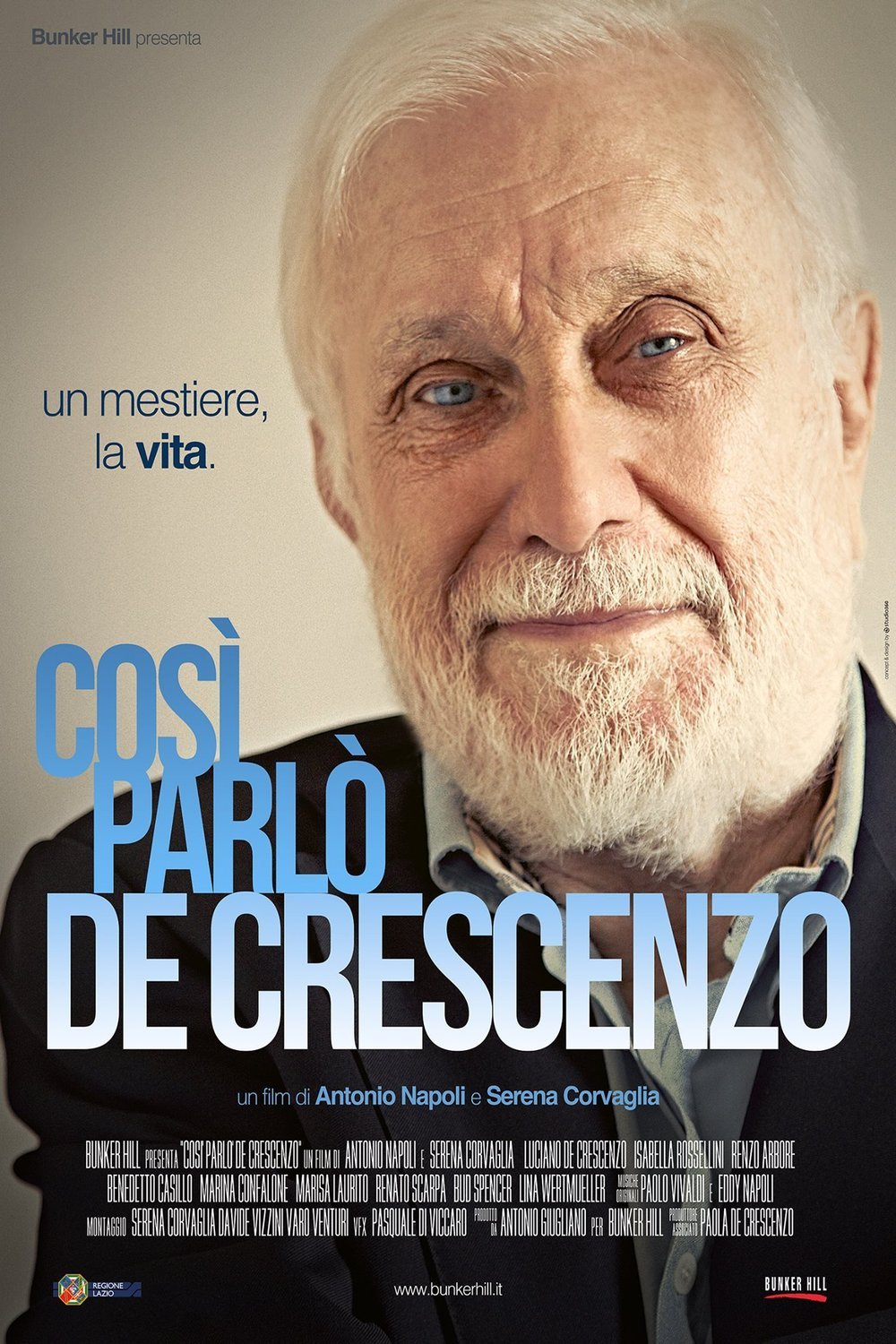 Italian poster of the movie Così parlò De Crescenzo