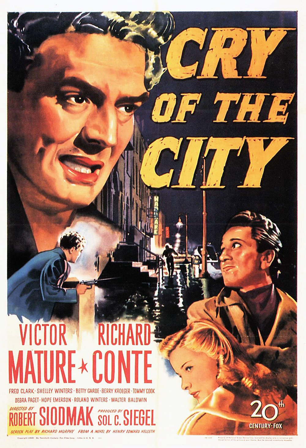 Poster of the movie Cry of the City