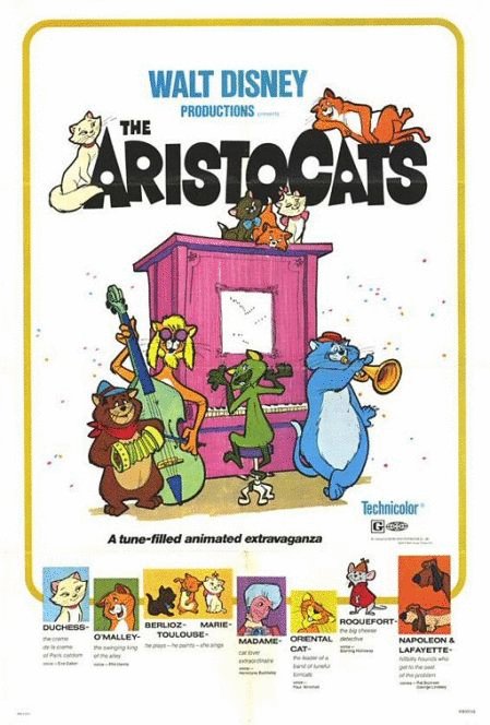Poster of the movie The Aristocats